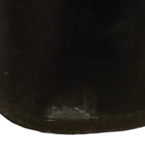 Michael Kors Leather, Navy Blue Oval Toe Sling Back. - Picture 4 of 5